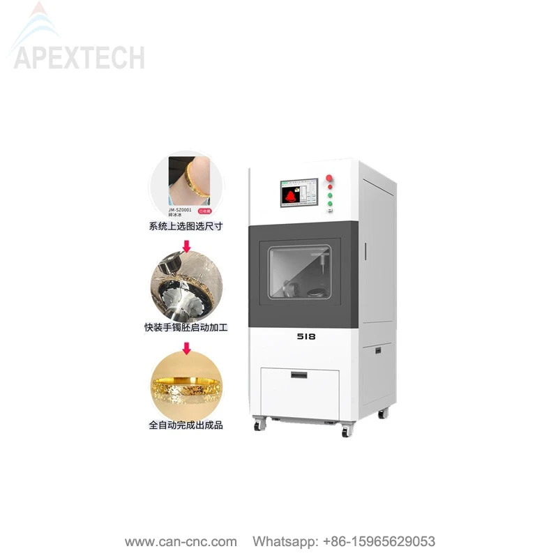 5 axis jewelry cnc milling machine (2)