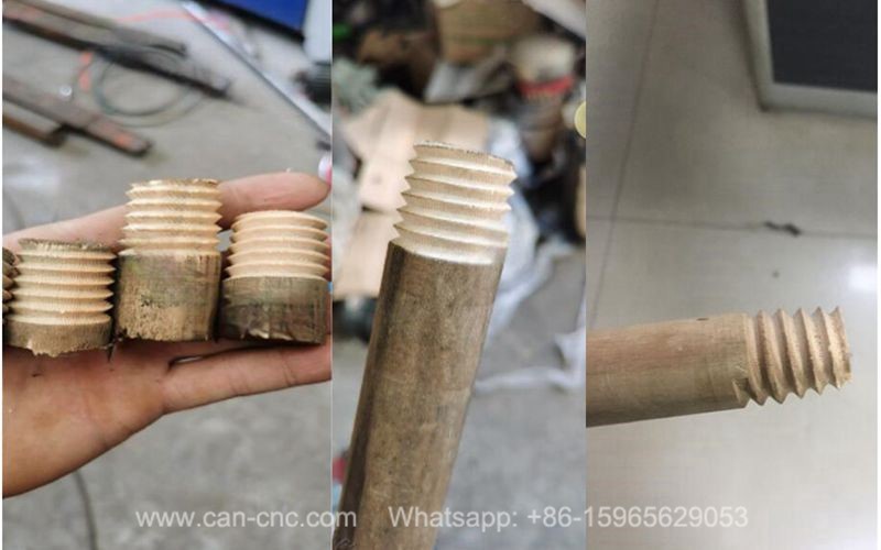 solid bar thread rolling machine conical thread samples 2 solid bar thread rolling machine conical thread samples 2